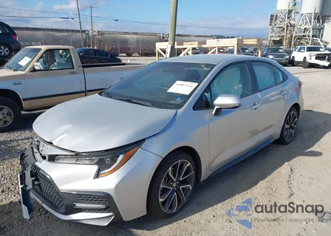2022 Toyota Corolla Se z USA, uszkodzony, nr VIN JTDS4MCE0N3508180